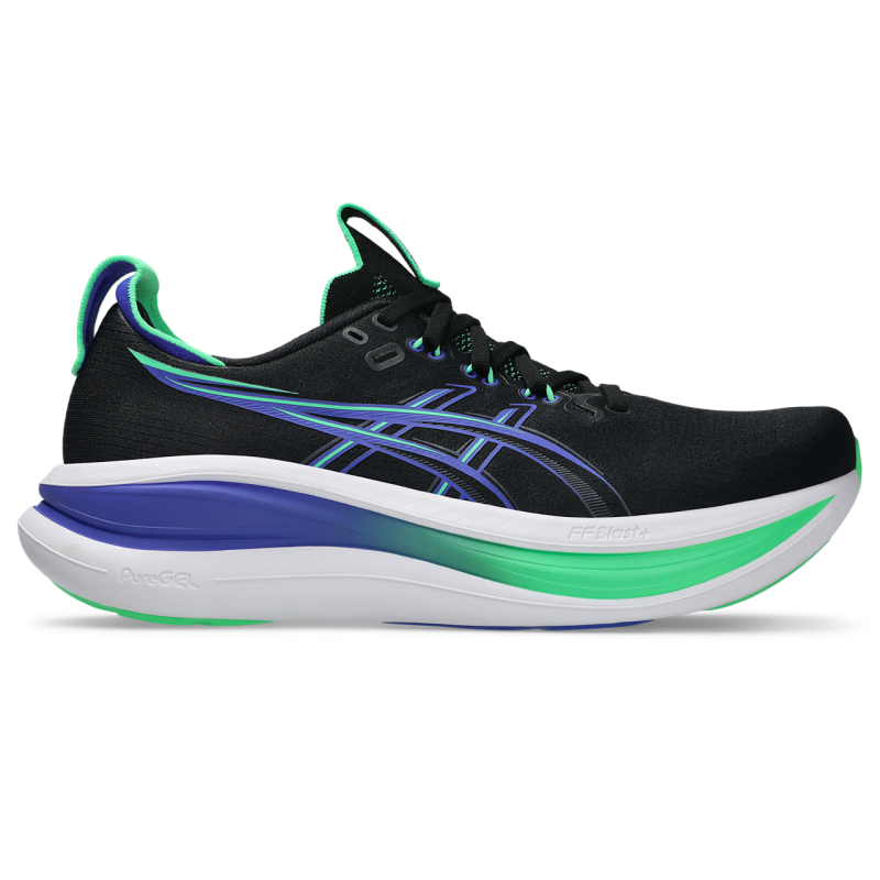 Asics Gel-Nimbus 28 Homme Black/Colbalt Burst