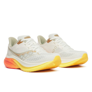 Saucony Endorphin Speed 5 Homme Ivory/Fire