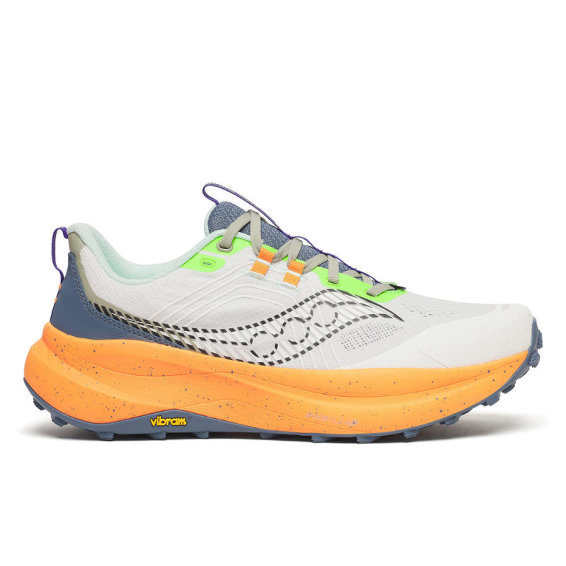 Saucony Xodus Ultra 4 Homme White/Tumeric