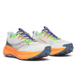 Saucony Xodus Ultra 4 Homme White/Tumeric