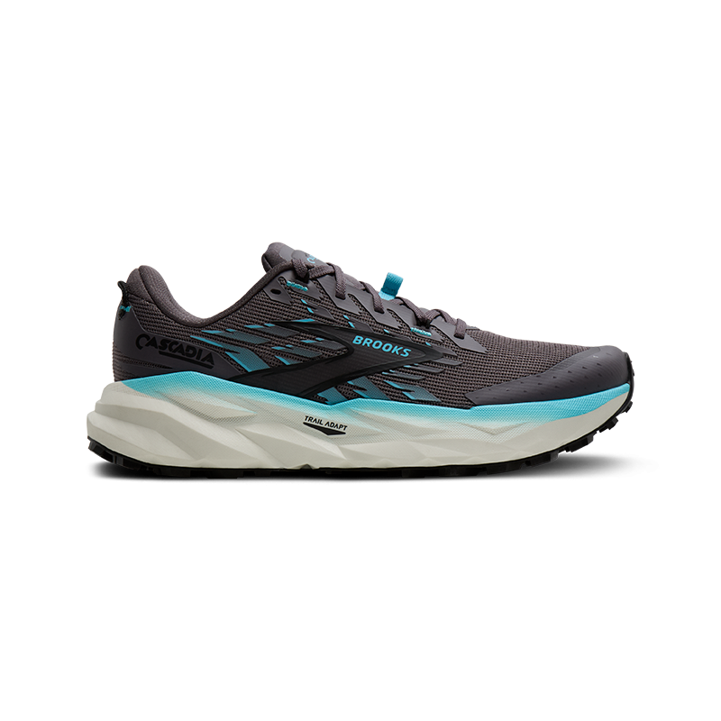 Brooks Cascadia 19 Femme Rabbit/Black/Bluefish