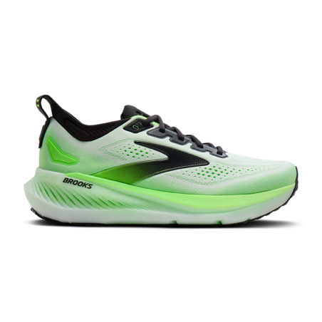 Brooks Glycerin 23 Homme White/Phantom/Green Gecko