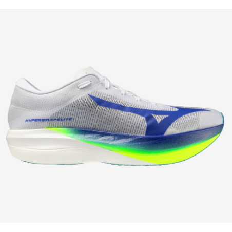 Mizuno Hyperwarp Elite Homme White/Lightning Yellow/Hyper Blue