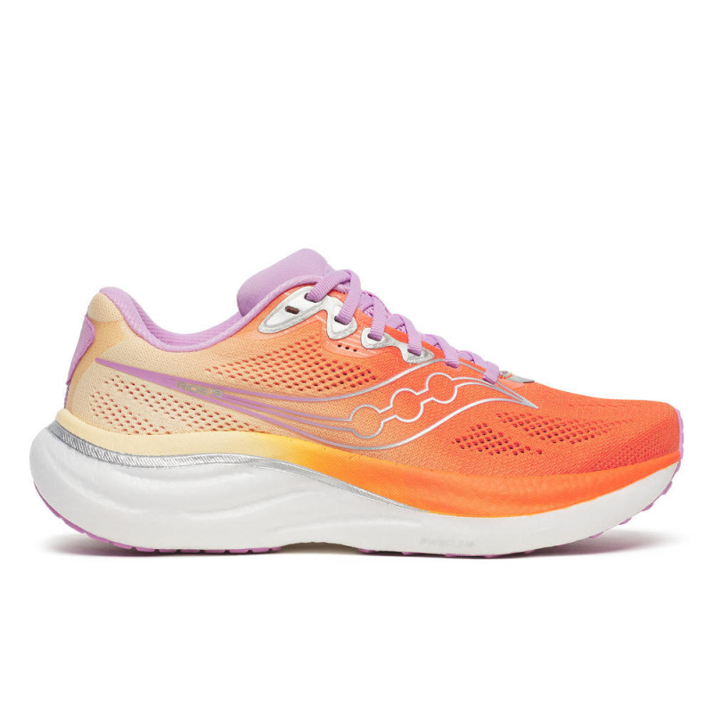 Saucony Ride 19 Femme Fire/Orchid