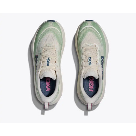 Hoka Skyflow Femme Alabaster/Vintage Green