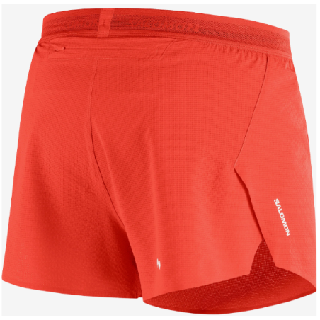 Salomon Sense Aero Split 3" Shorts Homme Fiery Red