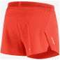 Salomon Sense Aero Split 3" Shorts Homme Fiery Red