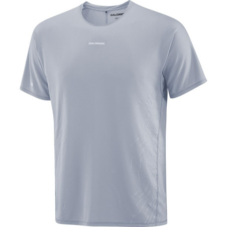 Salomon Sense Aero SS Tee GFX Homme Trade Winds