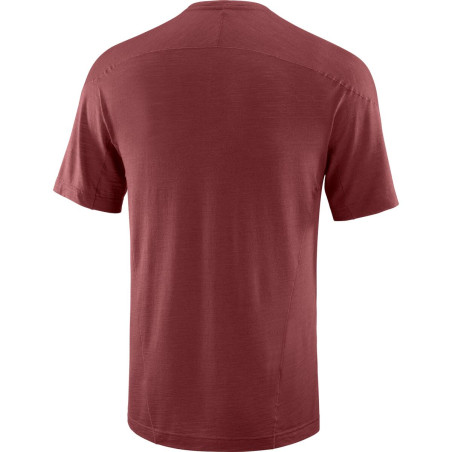 Salomon Ultra SS Tee Homme Syrah