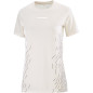 Salomon Sense Aero SS Tee GFX Femme Whisper White