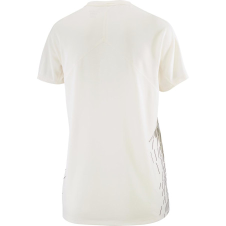 Salomon Sense Aero SS Tee GFX Femme Whisper White