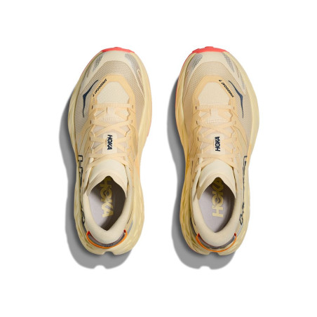 Hoka Speedgoat 7 Femme Vintage Yellow/Neon Flame