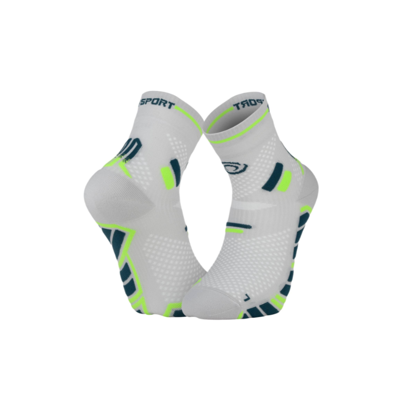 BV Sport Socquette Trail Ultra 2 Mid Gris/Vert