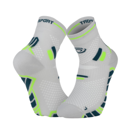 BV Sport Socquette Trail Ultra 2 Mid Gris/Vert