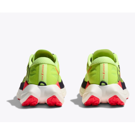 Hoka Rocket X Trail Homme Neon Yuzu/Neon Flame