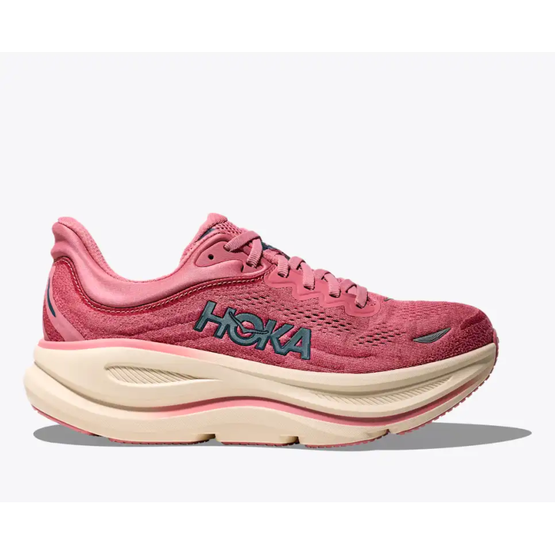 Hoka Bondi 9 Femme Lingonberry/Cranberry