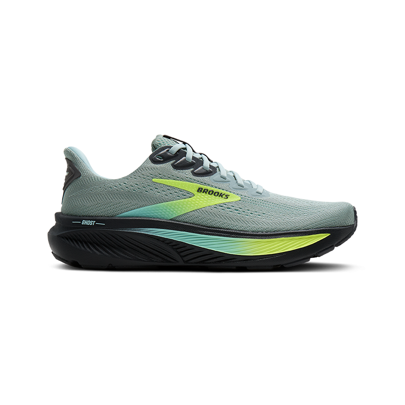 Brooks Ghost 17 Homme Gray Mist/Yucca/Nightlife