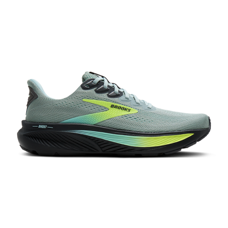 Brooks Ghost 17 Homme Gray Mist/Yucca/Nightlife