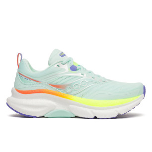 Saucony Omni ST 23 Femme Aqua/Citron