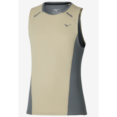 Mizuno Active DryAeroFlow Tank Top Homme Elm