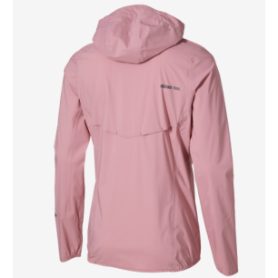 Mizuno Waterproof 20K Hooded Jacket Femme Rose Elegance