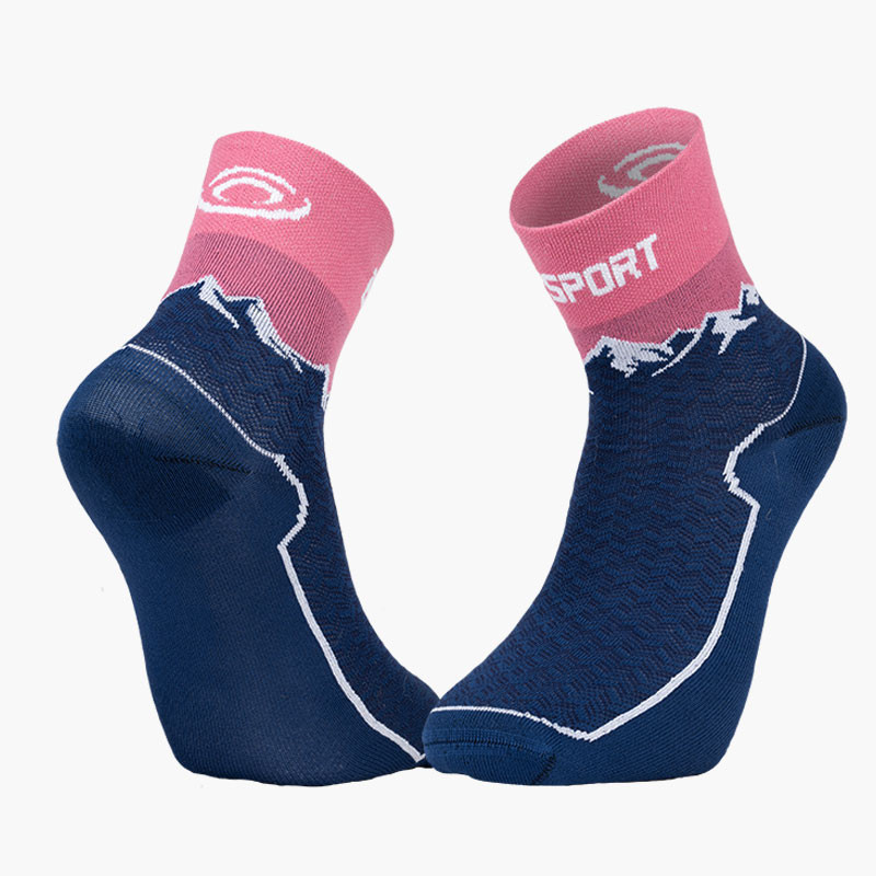 BV Sport Socquette Double GR Mid Navy Rose