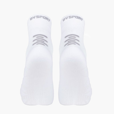 BV Sport Socquette Run Marathon 2 Mid Blanc Gris