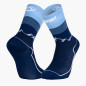 BV Sport Socquette Double GR High Bleu Navy BV Sport Socquette Double GR High Bleu Navy