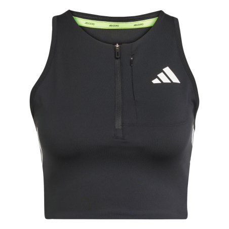 Adidas Adizero Crop Top Femme Black