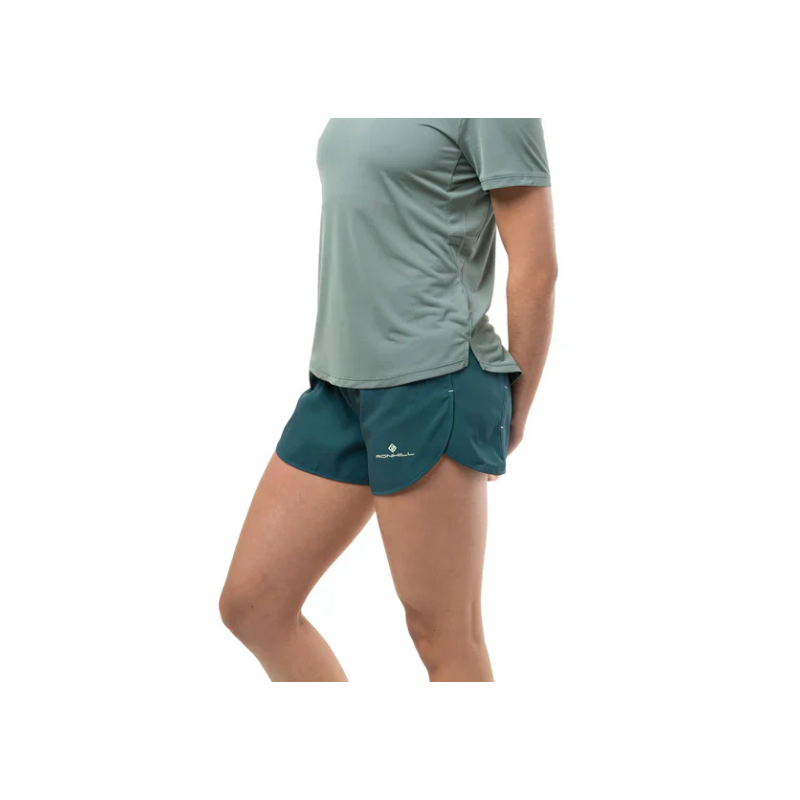 Ronhill Tech 4.5" Short Femme Evening Haze/Seafoam