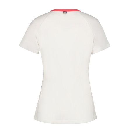 Rukka T-Shirt Maranta Femme Blanc/Framboise