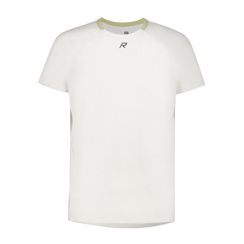 Rukka T-Shirt Muusmo Homme Blanc/Vert Antique