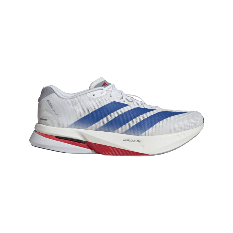 Adidas Adizero Boston 13 Homme Cloud White/Royal Blue/Halo Silver