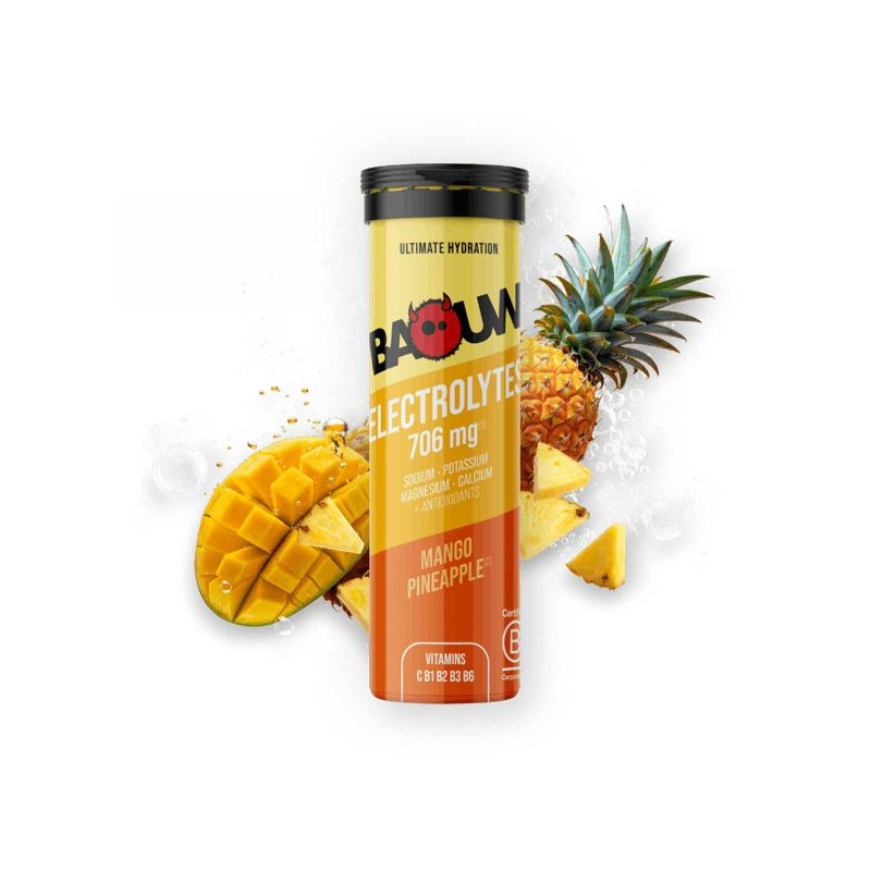 Baouw Pastilles Electrolytes Mangue/Ananas
