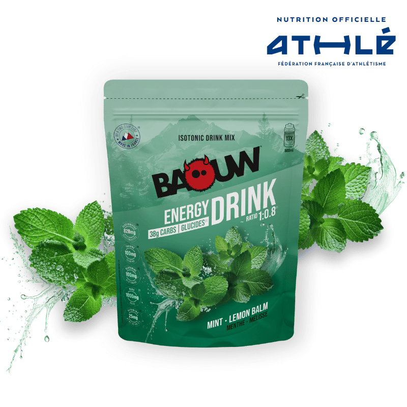 Baouw Energy Drink Menthe/Mélisse