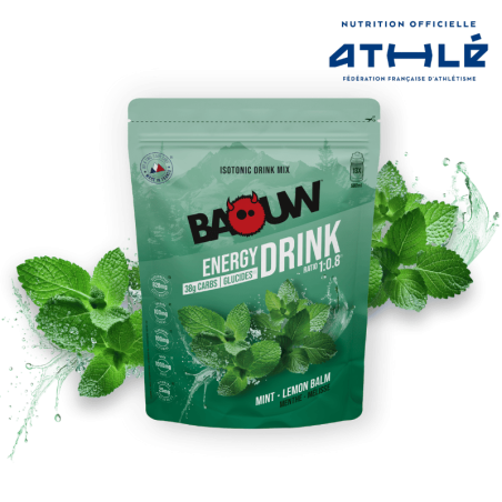Baouw Energy Drink Menthe/Mélisse