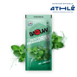 Baouw Energy Drink Sachet Individuel Menthe/Mélisse