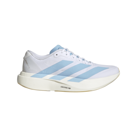 Adidas Adizero EVO SL Woven Femme Cloud White/Clear Blue/Matte Gold