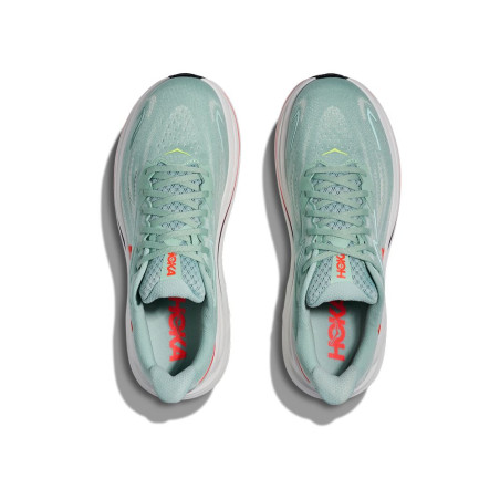 Hoka Clifton 10 Homme Sage/Neon Flame