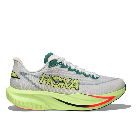 Hoka Mach 7 Homme Frost/Neon Yuzu