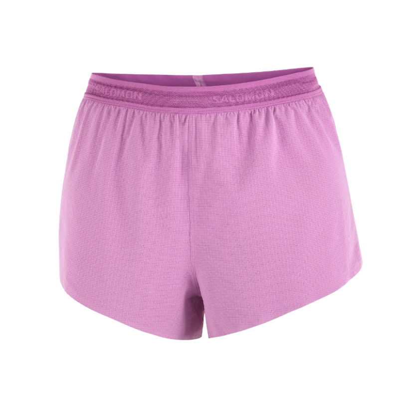 Salomon Sense Aero Split 3" Shorts Femme Iris Orchid