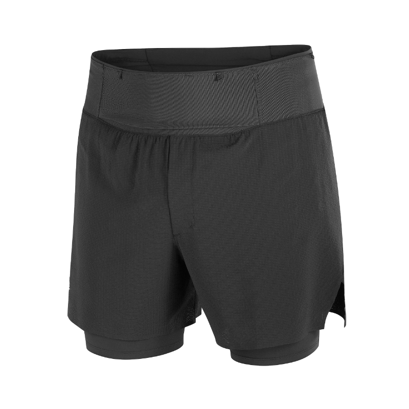 Salomon Sense Aero 2in1 Shorts 5" Homme Deep Black