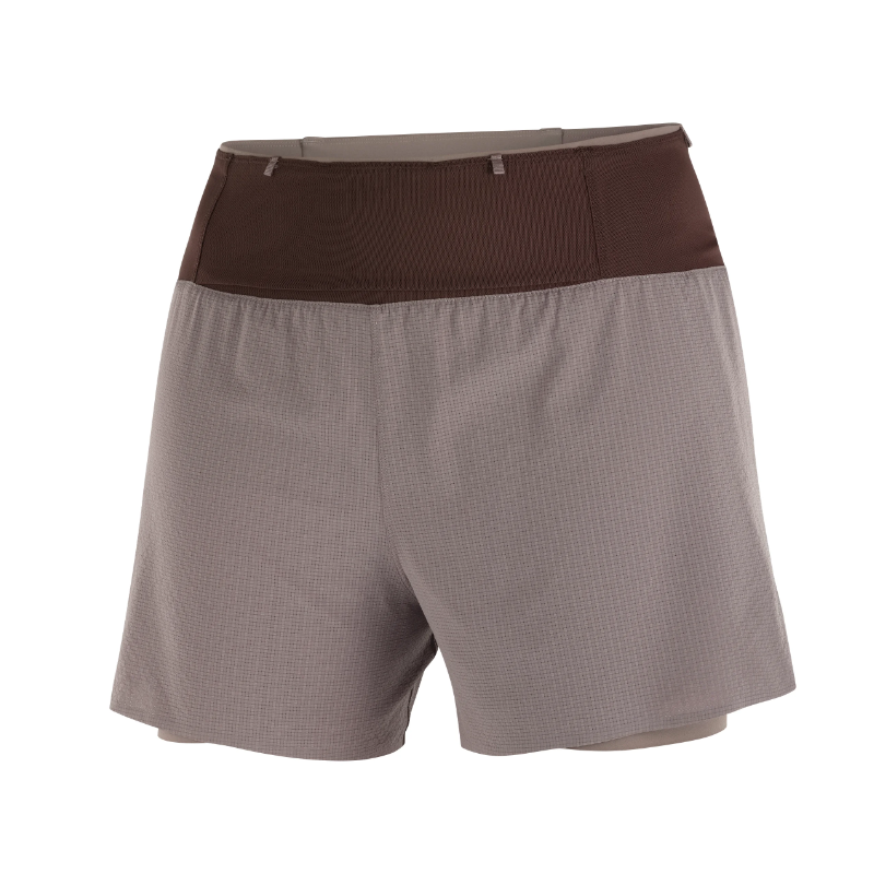 Salomon Sense Aero 2in1 Trail 4" Femme Iron