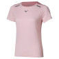 Mizuno Tech Light Short Sleeve Tee Femme Rose/Elegance