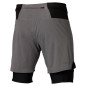 Mizuno Multipocket Trail 2in1 Short Homme Lava Smoke