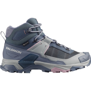 Salomon X Ultra 5 Mid GTX Femme Spellbound/Monument/Dusky Orchid