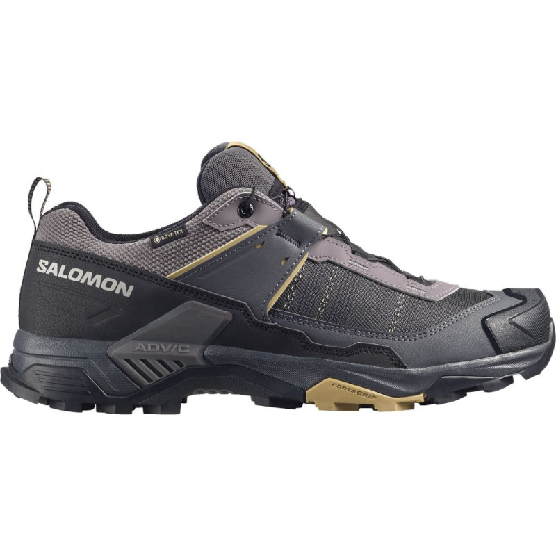 Salomon X Ultra 5 GTX Homme Dark Gull Gray/Asphalt/Willow