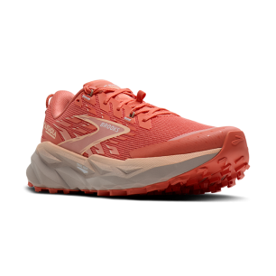Brooks Cascadia 19 Femme Peach Echo/Chateau/White