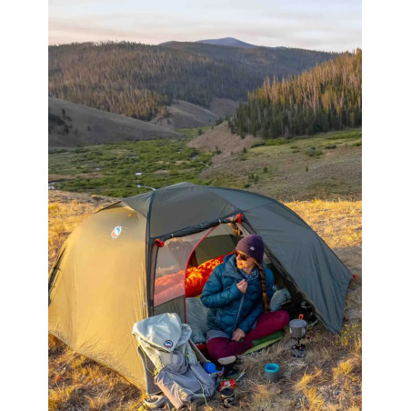 Big Agnes Tente Ultralégère 2 Places Copper Spur UL Lichen Green