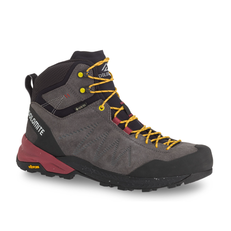 Dolomite Crodarossa Leather High GTX Homme Iron Grey/Black